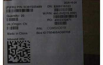 Lenovo 5CB1S55489 COVER C KRK WW DSMC Cook-2