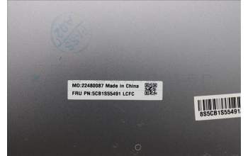 Lenovo 5CB1S55491 COVER FRU ME472_DCOVER_SUB_ASSY_AL_GY