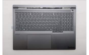 Lenovo 5CB1S57394 C-Cover with keyboard, Slovenian, ClickPad, w/Screw, UK
