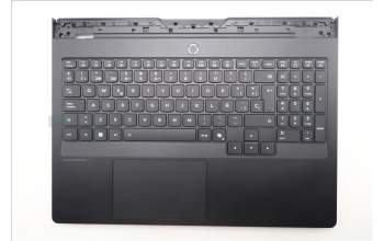 Lenovo 5CB1S57491 C-Cover with keyboard, Spanish, Eclipse Black, RGB Backlight, UK