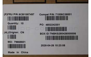 Lenovo 5CB1S57497 COVER Lower Case C 83JE