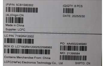 Lenovo 5CB1S80302 COVER Cover L 21U0 D_COVER