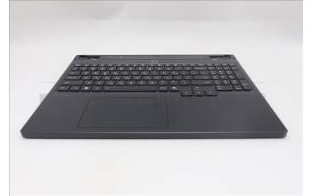 Lenovo 5CB1S82780 C-Cover with keyboard, Greek, Eclipse Black, RGB Backlight, Anodizing Sandblasting