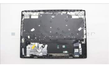 Lenovo 5CB1S82789 C-Cover with keyboard, Portuguese, Eclipse Black, RGB Backlight, Anodizing Sandblasting, UK