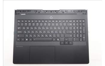 Lenovo 5CB1S87275 C-Cover with keyboard, Hebrew, Eclipse Black, RGB Backlight, US