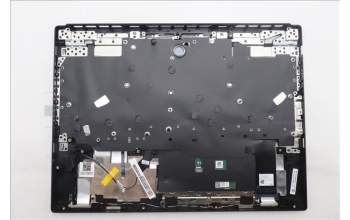 Lenovo 5CB1S89896 C-Cover with keyboard, Switzerland, Eclipse Black, RGB Backlight, Anodizing Sandblasting, UK