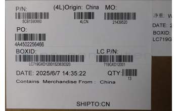 Lenovo 5CB1S90660 COVER Hinge Cover L83EY