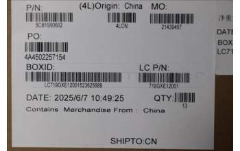 Lenovo 5CB1S90662 COVER Strip cover L83EY