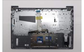 Lenovo 5CB1T53024 C-Cover with keyboard, Ukraine, Arctic Grey, Backlight, US