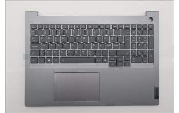 Lenovo 5CB1T66187 C-Cover with keyboard, Nordic, Arctic Grey, Backlight, UK