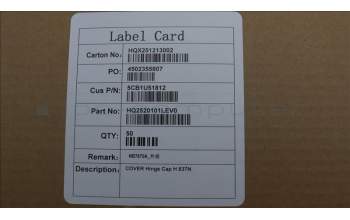 Lenovo 5CB1U51812 COVER Hinge Cap H 83TN