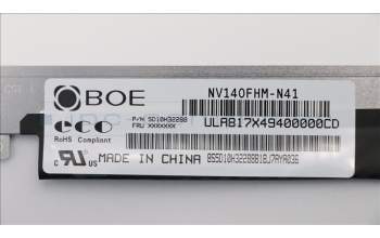 Lenovo 5D10H32288 DISPLAY BOE NV140FHM-N41 FHD AG S NB