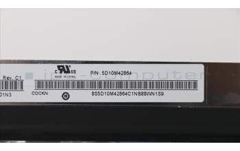 Lenovo 5D10S73326 Lenovo LCD Module, 15.6\", FHD, Touch, Anti-Glare, IPS, 300nit, 72%NTSC