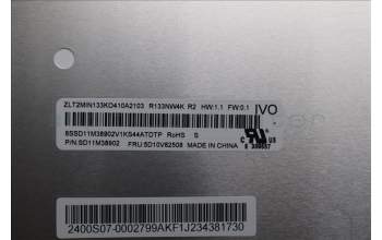 Lenovo 5D10V82508 DISPLAY IVO R133NW4K R2 HW1.1 13.3 WUX