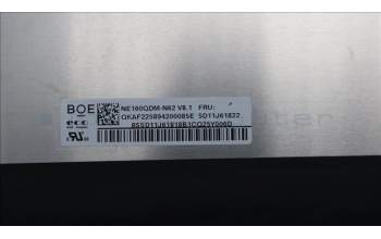 Lenovo 5D11J61822 DISPLAY FRU BOE NE160QDM-N62 V8.1 16.0 W