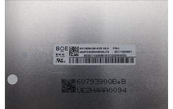 Lenovo 5D11Q00687 DISPLAY FRU BOE NV160WUM-K03 V8.0 16.0