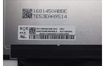 Lenovo 5D11Q65304 Lenovo DISPLAY, 11.6\", HD, Non_Touch, Anti-Glare, IPS, 250nit, 50%NTSC