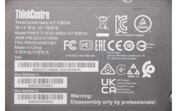 Lenovo 5D20X67381 IoT IO BOX DT1 V2
