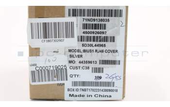 Lenovo 5D30L44965 DOOR RJ45 Door C 80TK Silver