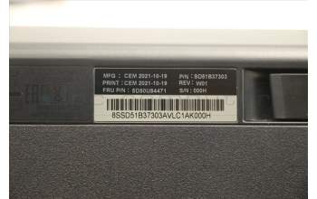 Lenovo 5D50U84471 DT_KYB USB Calliope KB BK UKE