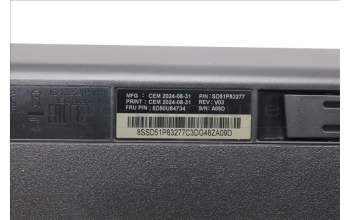 Lenovo 5D50U84734 AI Keyboard External,USB,Norwegian,Black