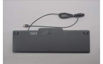Lenovo 5D50U84877 Keyboard External, USB, German, Cloud Grey