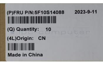 Lenovo 5F10S14088 FAN FAN C 82XF P28 FCN