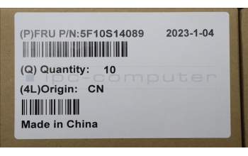 Lenovo 5F10S14089 FAN FAN C 82XF P28 AVC