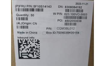 Lenovo 5F10S14143 FAN System FAN W 21KG PEAK Plus