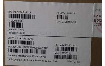 Lenovo 5F10S14218 FAN System Fan L83CX AVC