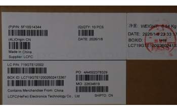 Lenovo 5F10S14344 FAN 83NN