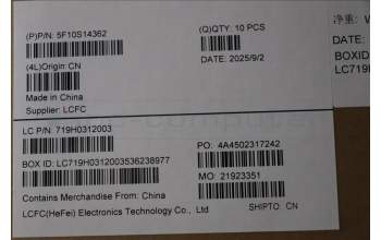 Lenovo 5F10S14362 FAN FAN L 83RV THM1 AVC