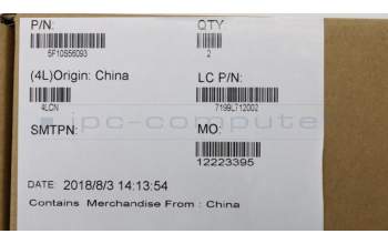 Lenovo 5F10S56093 FAN FAN L 81HC L+R