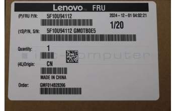 Lenovo 5F10U94112 FAN TW 8025 New IC Front SYS fan