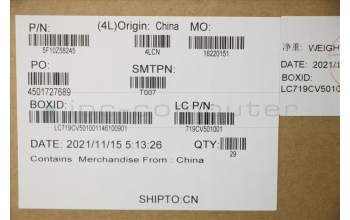 Lenovo 5F10Z58245 FAN FRU Fan K14 FAN DC5V FCN
