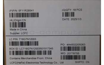 Lenovo 5F11R28541 FAN FAN L 83JM (L+R) AVC