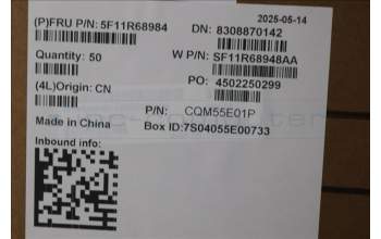 Lenovo 5F11R68984 FAN FRU FAN FAN AVC L16-2 AMD AVC