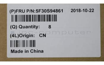 Lenovo 5F30S94861 FINGER_PRT FINGER_PRT C 81J7 w/FFC COP