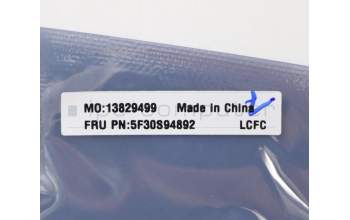 Lenovo FINGER_PRT FP BD L 81WA GREY para Lenovo IdeaPad 3-14IIL05 (81WD)