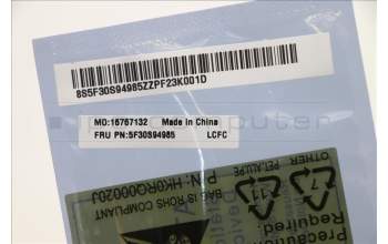 Lenovo 5F30S94985 FINGER_PRT FP BD L 82RJ
