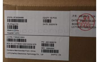 Lenovo 5F30S94986 FINGER_PRT FP BD L 82R3