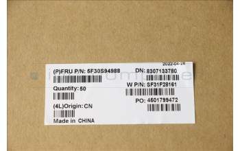 Lenovo 5F30S94988 FINGER_PRT FP BD W 82R9 SG