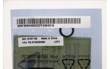 Lenovo 5F30S94992 FINGER_PRT FP BD L 82RL