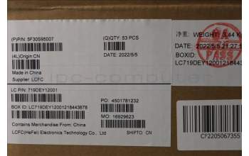 Lenovo 5F30S95007 FINGER_PRT FP BD L82TF