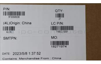 Lenovo 5F30S95038 FINGER_PRT FP BD L 82X8