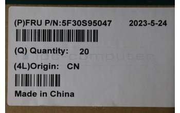 Lenovo 5F30S95047 FINGER_PRT FingerPrintModule C 82Y3White