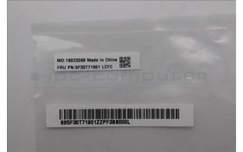 Lenovo 5F30T71901 FINGER_PRT FP BD L 83G0 W/ power button