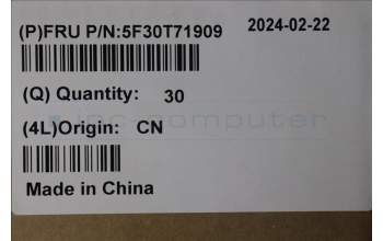 Lenovo 5F30T71909 FINGER_PRT FingerPrintModule C83FD Black