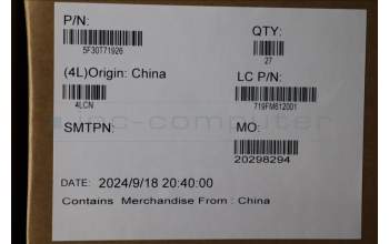Lenovo 5F30T71926 FINGER_PRT FP BD L 83GU FP w/BRK Black