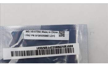 Lenovo 5F30V25980 FINGER_PRT FRU FPR Round FoP BLK PTC- PT